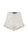 PatBO - Jacquard Shorts - White