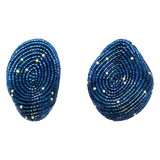 Susana Vega - Nulli Earrings - Iris Navy
