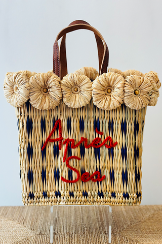 Aranáz - Baging Flores Handbag - Natural