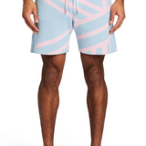 SER.O.YA - Men's Zeppelin Short - Jacquard Blue/Pink