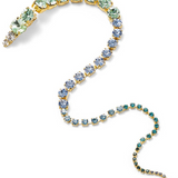 Lelet NY - Ombre Crystal Spine Clip - Seafoam