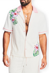 SER.O.YA - Malibu Shirt - Hibiscus Print