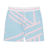 SER.O.YA - Men's Zeppelin Short - Jacquard Blue/Pink