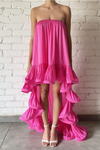 Hemant & Nandita - Yuri High Low Dress - Pink