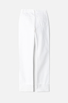 RE/DONE - High Rise Loose Long Jean - White