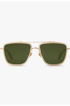KREWE - VAIL Polarized Sunglasses - Haze 18K Titanium