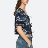 Sea New York - Inga Embroidery Top - Navy