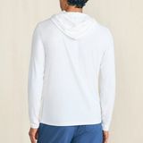 Faherty - Shorelite UPF Hoodie - White Surf Stripe