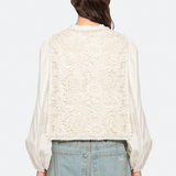 Sea New York - Sabine Embroidery Top - Cream