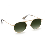 KREWE - RAMPART FOLD Sunglasses - 12K + Green Tea