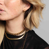 Marrin Costello Jewelry - Stevie Hoops - Gold