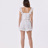 Sunni Spencer - Harbour Shorts - White