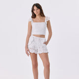 Sunni Spencer - Harbour Shorts - White