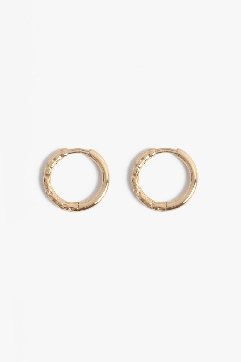Marrin Costello Jewelry - Tara 20mm Huggies - Gold