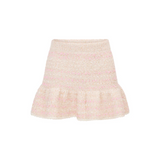 LoveShackFancy - Velman Knit Mini Skirt - Vanilla Blush