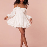 LoveShackFancy - Zennia Mini Dress - White