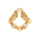 Alémais - Curio Fish Fob Chain Bracelet - Gold