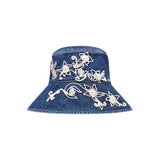 Alémais - Carmen Mid Brim Bucket Hat - Light Blue