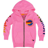 Aviator Nation - Aviator Nation Kids Zip Hoodie - Neon Pink