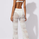 Solid & Striped - The Logan Pant - Crochet Marshmallow