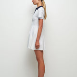 SIMKHAI - PAGE KNIT POLO MINI DRESS - Ivory
