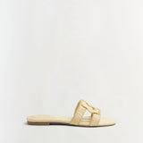 Simkhai - Monogram Flat Sandal - Raffia