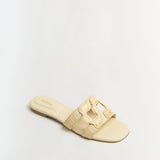 Simkhai - Monogram Flat Sandal - Raffia