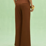 PatBO - Cora Knit Pants - Brown