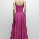 Simkhai - HALLY COTTON BUBBLE MIDI DRESS - BOUGAINVILLEA