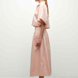 Simkhai - BLAIR S/S SHIRT - BUBBLEGUM