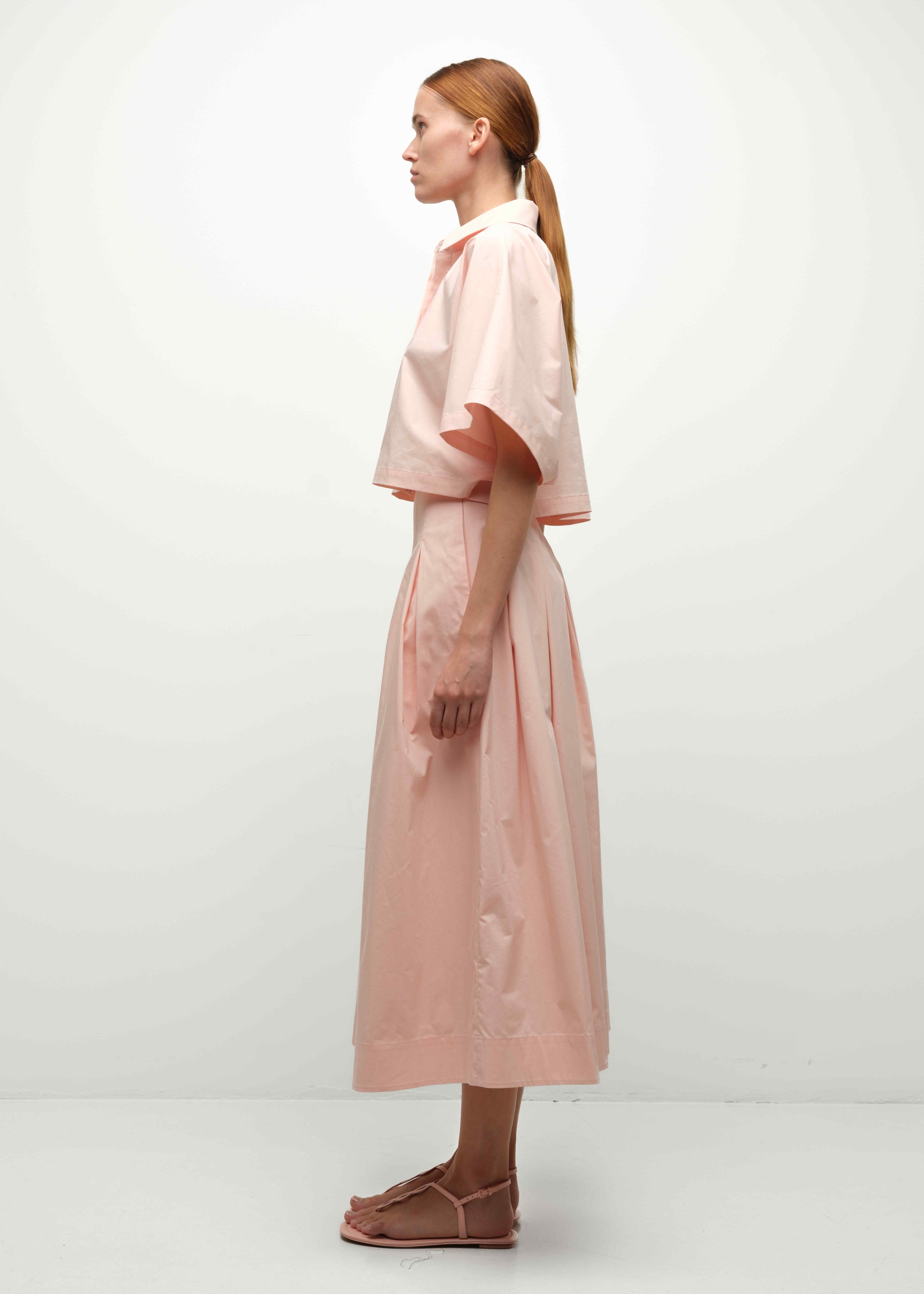Simkhai - BLAIR S/S SHIRT - BUBBLEGUM