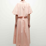 Simkhai - BLAIR S/S SHIRT - BUBBLEGUM