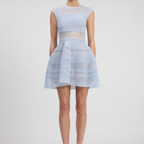 Simkhai - ESRI S/S MINI DRESS - PERIWINKLE SKY