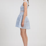 Simkhai - ESRI S/S MINI DRESS - PERIWINKLE SKY