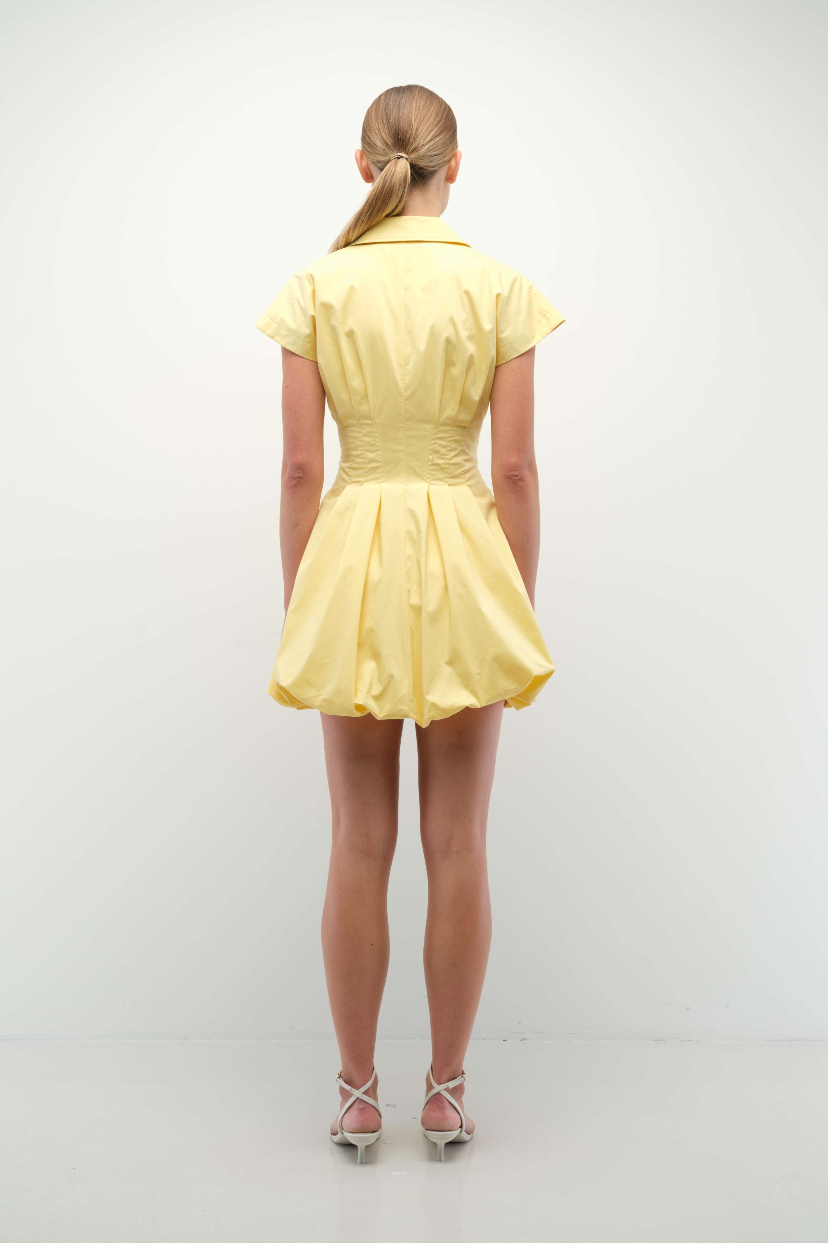 SIMKHAI - LIRINNE MINI BUBBLE DRESS