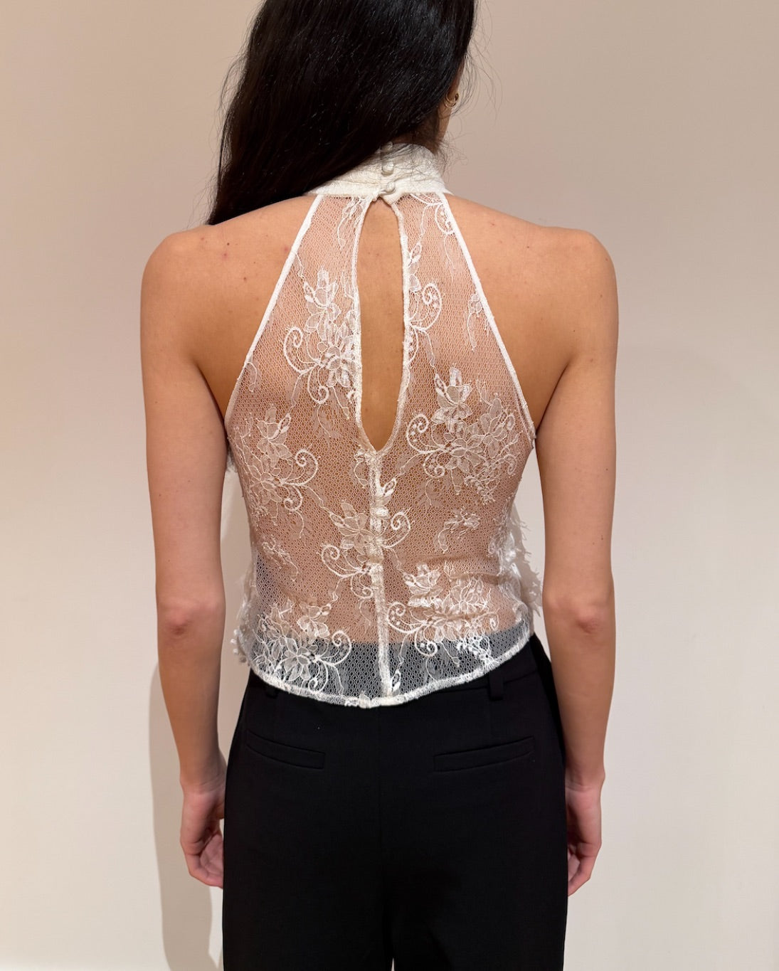 PatBO - Bianca Lace Top - Off White