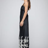 Simkhai -  LEA S/L MIDI DRESS - Black