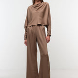 Simkhai -  BEARITZ L/S TOP - Birch