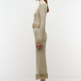 Simkhai - TALI L/S TOP - Gold