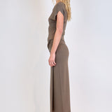 SIMKHAI - Lorra Off Shoulder Top - Faded Olive
