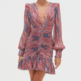 PatBO - Twist Mini Dress - Pink