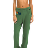 Aviator Nation - Logo Womens Sweatpants - Palm