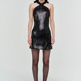Simkhai - Isla Halter Mini Dress - Black