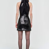 Simkhai - Isla Halter Mini Dress - Black