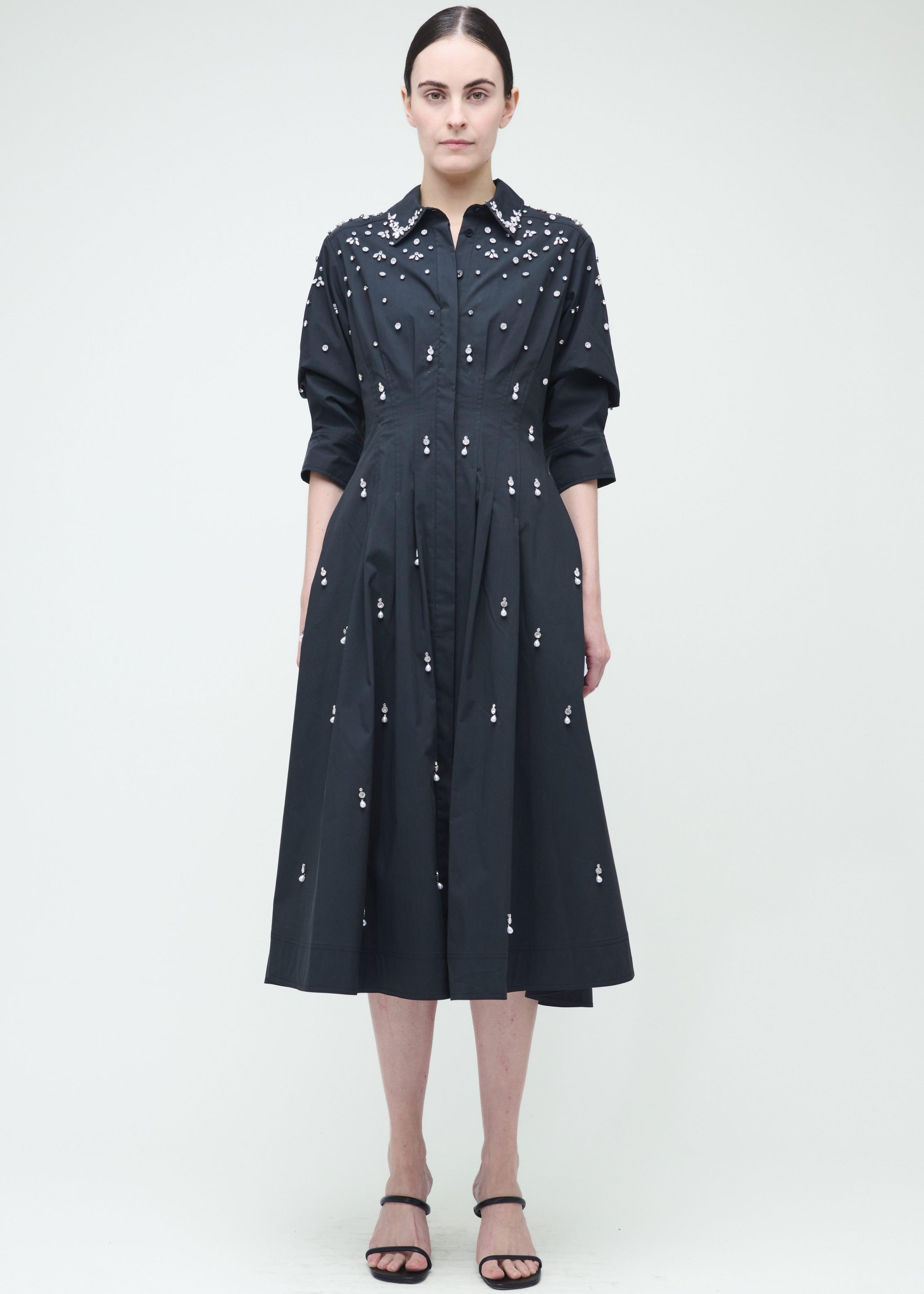 Simkhai - Jazz Embellished Midi Dress - Black