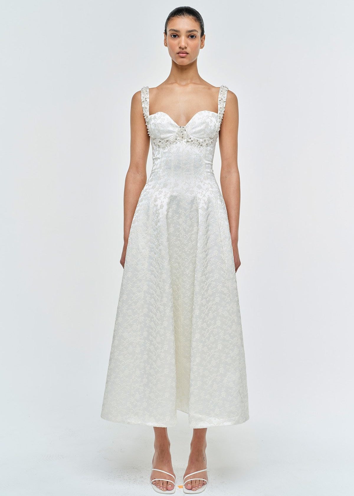 Simkhai - Charlotte Midi Dress - White