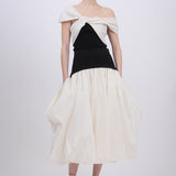 Simkhai - Corinn Midi Skirt - Black / Ivory