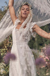 LoveShackFancy - Norma Midi Dress - White