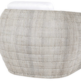 Coastal Swivel Chair - Whitewash