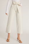 Marissa Webb - Bo Paper Bag Canvas Patched Boyfriend Pant - Oat
